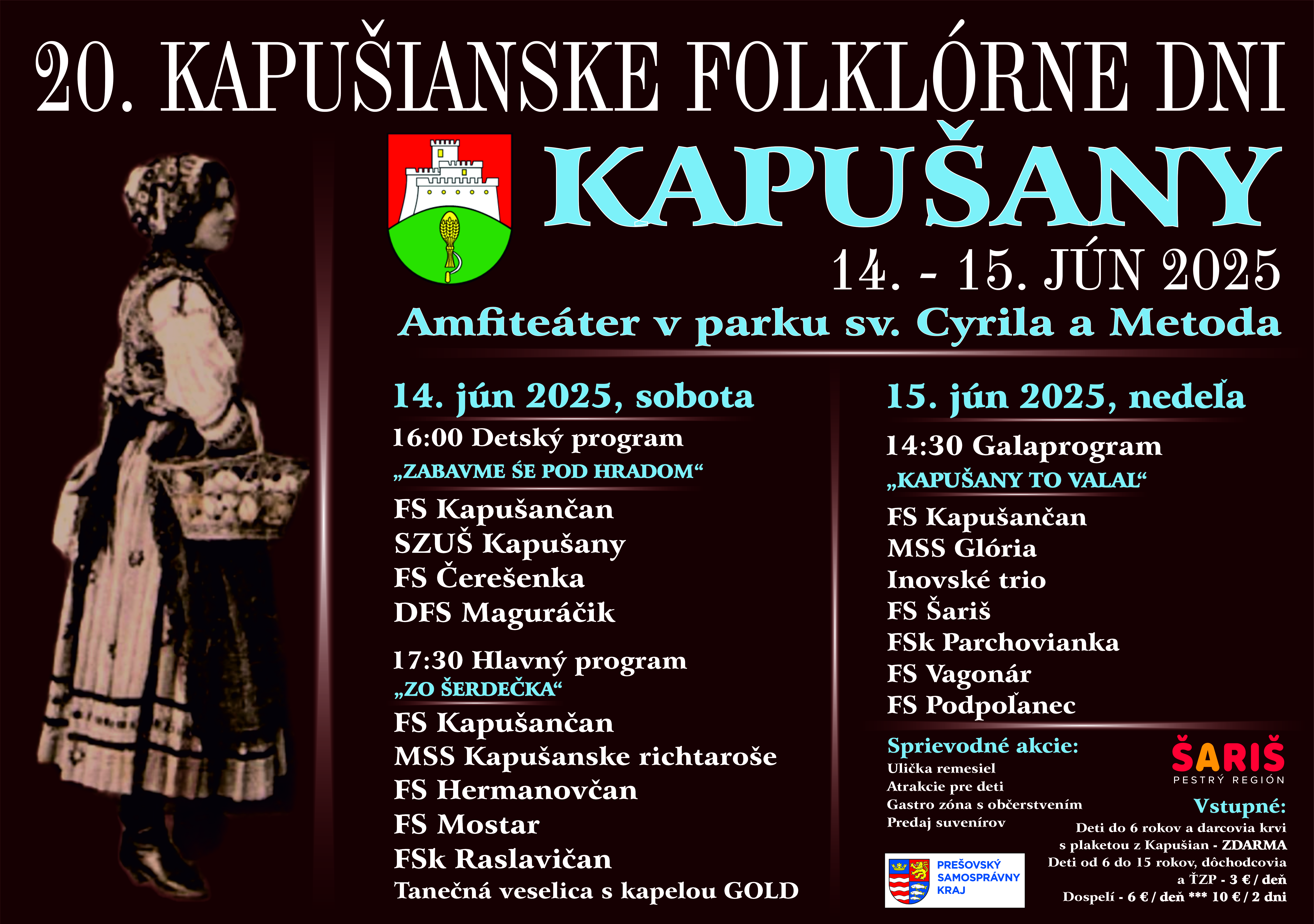 20. kapušianske folklórne dni